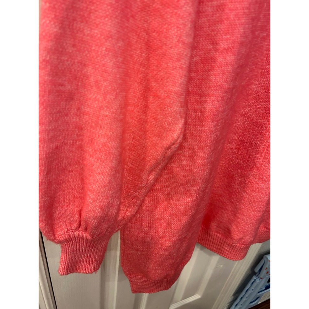 Show‎ Me Your Mumu Chester Sweater Dress Hot Pink Knit Turtleneck Oversized Mini - Picture 7 of 8